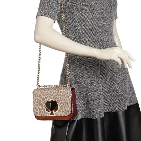 ♠️ NWT Kate Spade nicola leopard bag - Picture 2 of 16